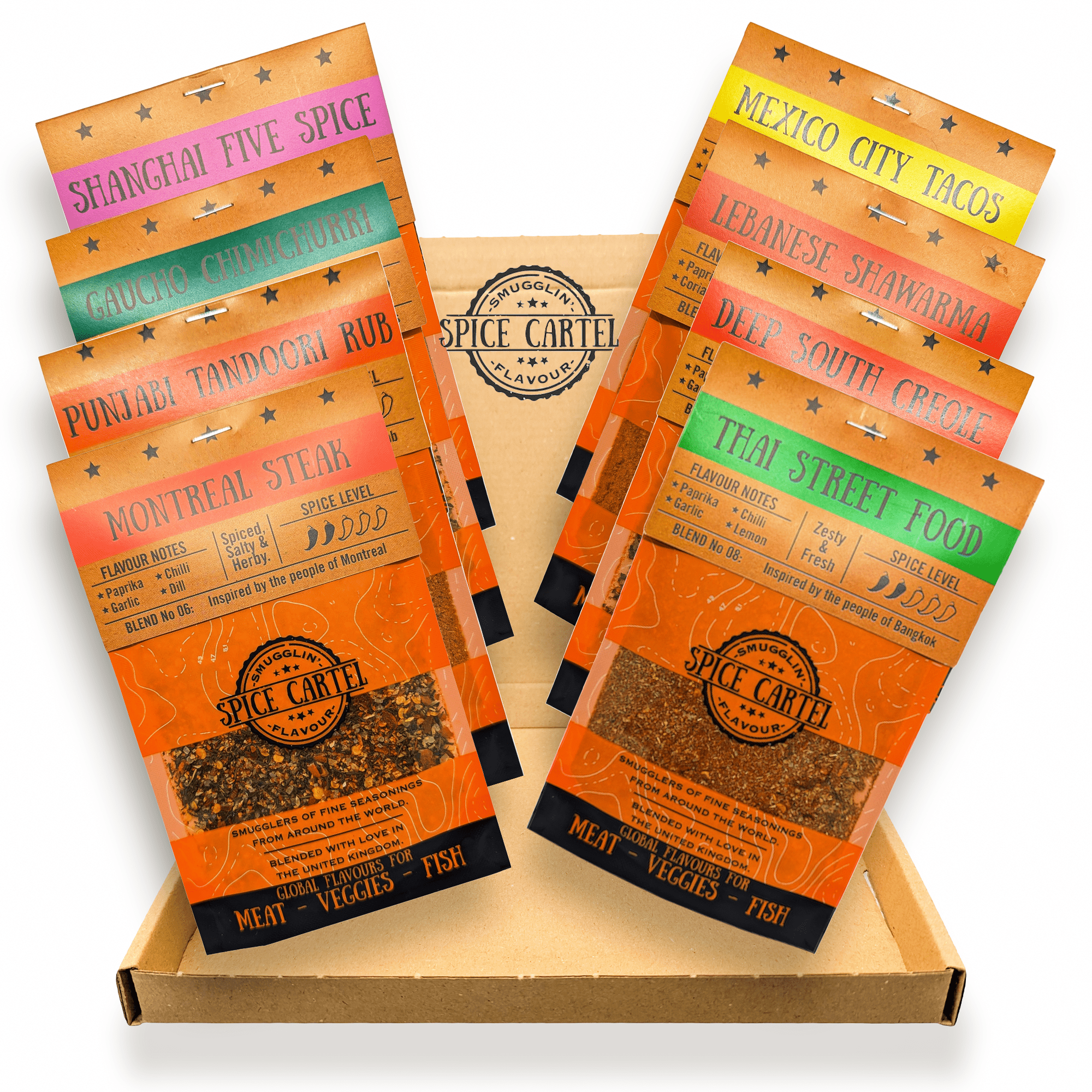 Spice Cartel's Ultimate Gift Box | 8 Spice Blends To Make Delicious Meals